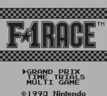 Image n° 4 - screenshots  : F-1 Race (V1.1)
